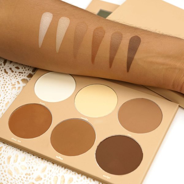 Kara Beauty Perfectly Defined Contour Palette paleta de contorno con 6 tonos para definir e iluminar el rostro